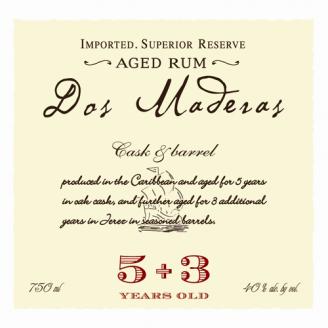 Dos Maderas - Rum 5+3 (750ml) (750ml)