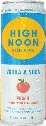 High Noon Sun Sips - Peach Vodka & Soda (24oz bottle) (24oz bottle)