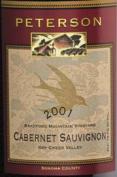 0 Peterson Winery - Cabernet Sauvignon Bradford Mountain Dry Creek Valley