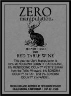 0 Peterson Winery - Zero Manipulation Mendocino (750ml)