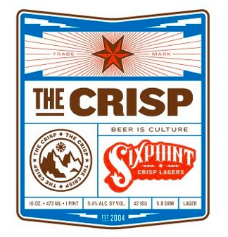 Six Point Brewing Co. - The Crisp (6 pack 12oz cans) (6 pack 12oz cans)