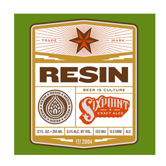 Six Point Brewing Co. - Resin IPA (6 pack 12oz cans) (6 pack 12oz cans)
