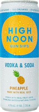 High Noon Sun Sips - Pineapple Vodka and Soda (24oz bottle) (24oz bottle)
