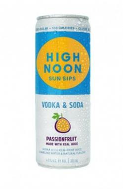 High Noon Sun Sips - Passion Fruit Vodka & Soda (4 pack 12oz cans) (4 pack 12oz cans)