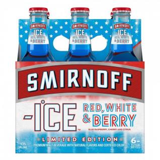 Smirnoff - Ice Red, White & Berry (6 pack 12oz bottles) (6 pack 12oz bottles)