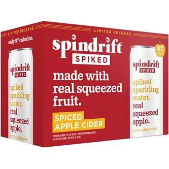 Spindrift - Spiked Spiced Apple Cider (8 pack 12oz cans) (8 pack 12oz cans)