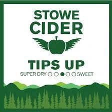 Stowe Cider - Tips Up (4 pack 16oz cans) (4 pack 16oz cans)